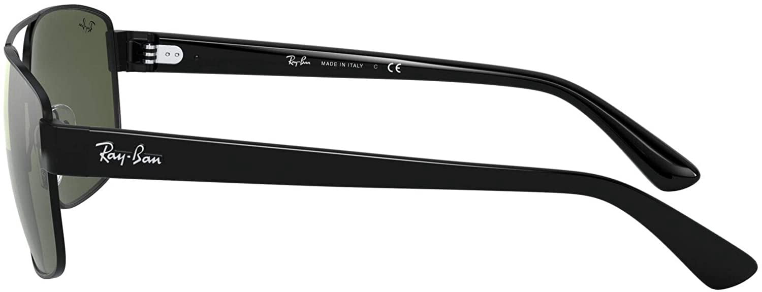 Ray-Ban Rb3663 Metal Rectangular Sunglasses
