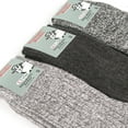 thumbnail image 4 of GoWith Merino Wool Socks For Men | Thick Soft Cozy Winter Socks | 3 Pairs | Model: 6004, 4 of 10
