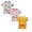 6pcs Baby Boys Summer Outfits-Blue+Red+Yellow, variant on Gerichy 6-Piece Toddler Boys Outfit Sets Short Sleeve Summer Cotton Crew Neck T-shirts and Shorts for 1t 2t 3t 4t 5t