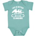 thumbnail image 3 of Inktastic Rock Climbing Mountains Boys or Girls Baby Bodysuit, 3 of 5