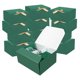 thumbnail image 1 of Paquete de 12 cajas de regalo LWYMX, color verde, 25 x 20 x 10 cm, con cinta, 1 of 7