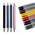 thumbnail image 1 of Lápiz automático de 5,6 mm para bocetos, dibujo mecánico dibujado a mano, dibujo, boceto, lápiz móvil, varilla de metal, 1 of 5