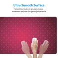thumbnail image 5 of Large Mouse Pad, Happiness Roulette Poker Non-Slip Waterproof Rubber Keyboard Office Desk Pads Mousepad, 29.5 x 15.8 inches 3mm Thick, 5 of 7