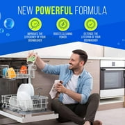 Dishwasher Cleaner and Deodorizer Tablets 26-Pack, Deep Cleaning Descaler for Dishwasher Machine, Heavy Duty, Septic Safe, Removes Grease & Build-ups, 1 Year of Cleaning Supplies (No Scent)