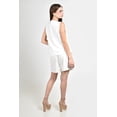 thumbnail image 3 of Conjunto de lino con boton decorativo Roman Fashion /Juvenil, 01575 (Blanco) blanco M, 3 of 6