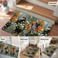 thumbnail image 5 of Spring Floral Entryway Rug 2'x3'&nbsp; Non Slip Front Door Mats, Cat Summer Botanical Flowers Entrance Rugs Indoor Outdoor Carpet, Washable Floor Mats Small Area Rug for Bedroom Kitchen, 5 of 8
