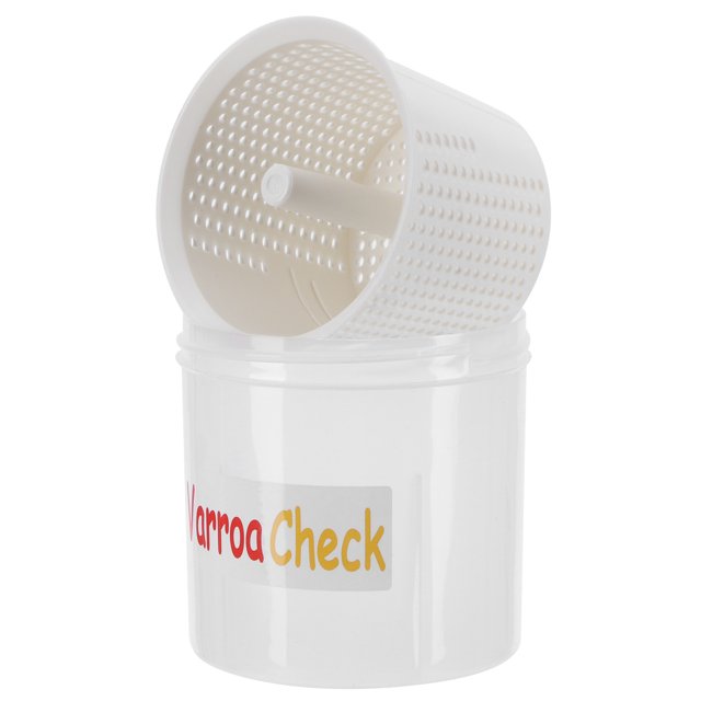 Sistema de monitoreo portátil Herramienta de Apicultura Varroa Check Shaker Bottle Botella de medición de ácaros Amonsee NO