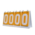 thumbnail image 5 of yotijay Sports Scoreboard Flip Score Board Competition Scoring Board Portable Team Games Yellow, 5 of 9