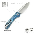 thumbnail image 3 of CIVIVI Elementum Slip Joint Pocket Knife, Folding Knife with 2.96" Swedish 14C28N Blade Resin Handle C18062AJ-4, 3 of 8