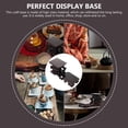 thumbnail image 6 of Raindrops Wooden Teapot Display Stand Portable Flower Pot Rack Desk Decoration, 6 of 7