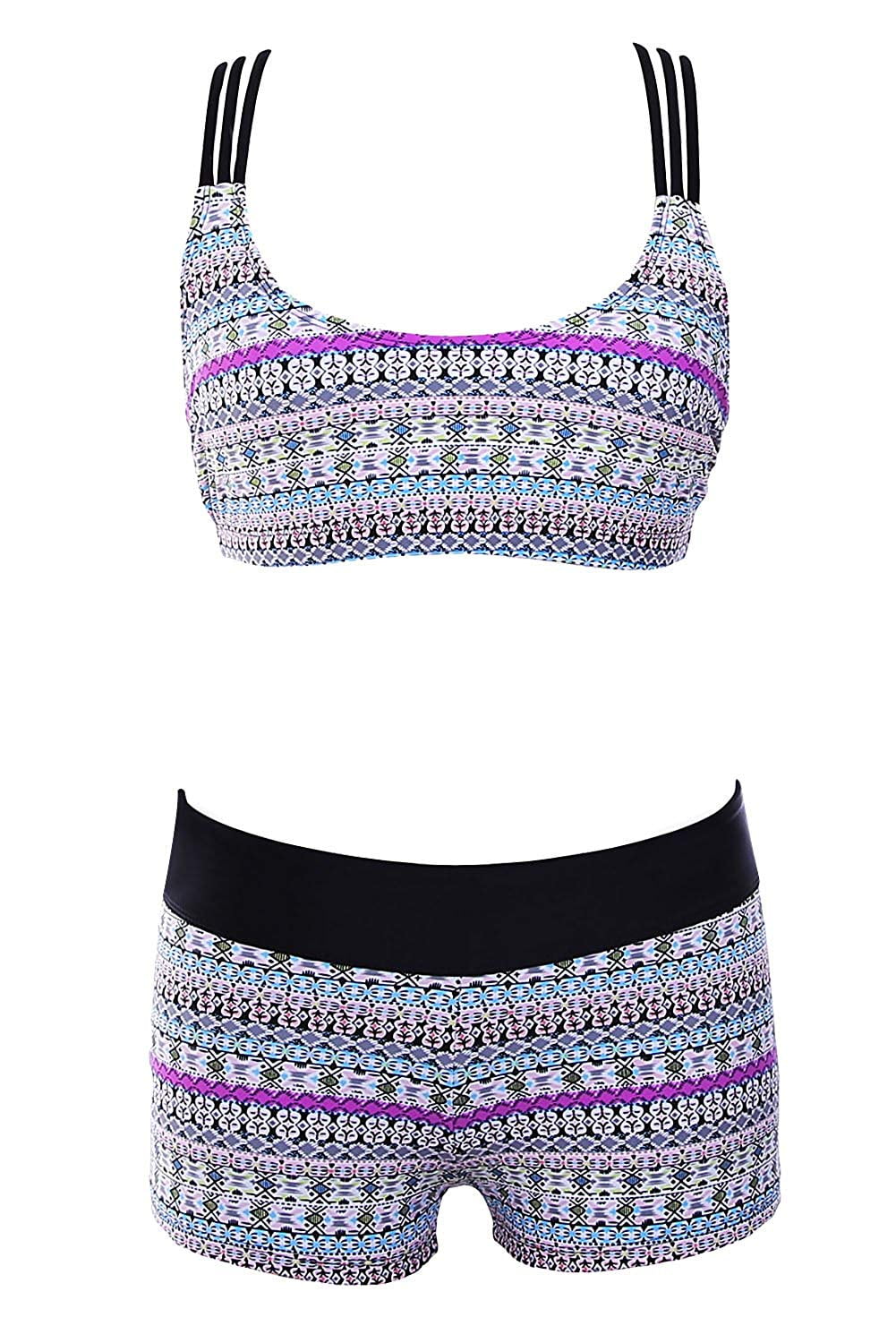 3 piece tankini swimsuit