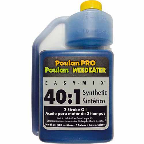 Poulan Pro/Poulan/Weed Eater Synthetic 2Cycle Oil, 19.6 oz. Walmart