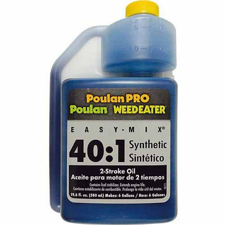 Poulan Pro/Poulan/Weed Eater Synthetic 2-Cycle Oil, 19.6 (Best Synthetic Weed Reviews)