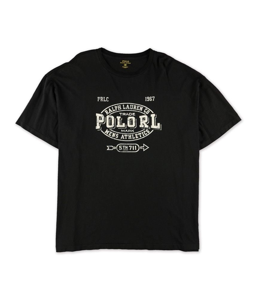 Polo Ralph Lauren Polo Ralph Lauren NEW Black Mens Size 3XLT Crew Neck Graphic Tee TShirt