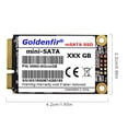 thumbnail image 2 of Goldenfir Msata 1.8 pulgadas SSD Disco duro interno de estado sólido SSD Msata para computadora portátil PC, 256GB Inevent EL2779-07B, 2 of 7