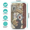 thumbnail image 5 of Coffee Mat, Vintage Kitchen Pattern Coffee Bar Mat for Coffee Station Accessories and Organizer, Absorbent Dish Drying for Kitchen Counter, Coffee Bar Decor Coffee Machine Mat 19.5x12in, 5 of 7