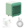 thumbnail image 3 of SPRING PARK 150ml Mini Portable Desktop Air Conditioner Cooling Fan Humidifier Cooler Home Office, 3 of 7