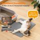 thumbnail image 5 of Alfombrilla de arena para gatos Petinstinct de doble capa, color gris, 5 of 8