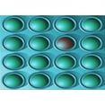 thumbnail image 1 of Ahgly Company Machine Washable Indoor Rectangle Transitional Teal Green Area Rugs, 5' x 8', 1 of 7