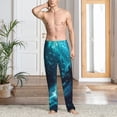 thumbnail image 6 of Lsque Futuristic Jet Ski Adventure Print Men's Pajama Pants, Lounge Pant - Comfortable Home Wear,Elastic Waistband, Stylish Design-XX-Large, 6 of 9