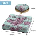 thumbnail image 7 of Boho Meditation Mat, Paisley Square Floor Pillow for Sitting Comfort and Yoga Practice 22 x 22, 7 of 7