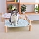 thumbnail image 4 of Cuna Elevada Para Mascotas, Cama Para Gatos, Perros, Lona, ​​Verano, Transpirable, Desmontable, Gatito Elevado, Nido Para Cachorros, Cama, Suministros Para Mascotas matsuzay PT002593-03, 4 of 6