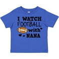 thumbnail image 3 of Inktastic I Watch Football with My Nana Boys Toddler T-Shirt, 3 of 5
