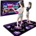 LYTiang Children's And Adult Dance Mats, TV And PC user Wireless Electronic Music Pedals, 100