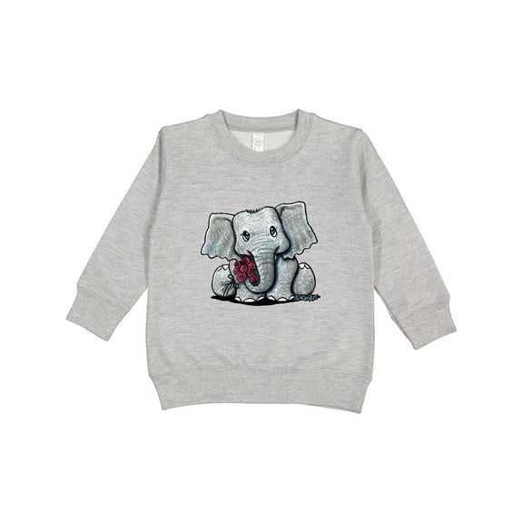 Inktastic Kiniart Elephant Toddler Sweatshirt