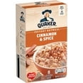 thumbnail image 2 of Quaker Instant Oatmeal, Cinnamon & Spice – 12.1 oz Box-2pk, With White Bowl By OMA, 2 of 8