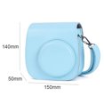 thumbnail image 4 of Bolso para Cámara Funda Cuero PU Con Correa Hombro Ajustable Instax Mini 11 Azul Bsvklp, 4 of 7