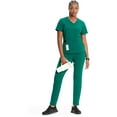 thumbnail image 4 of Infinity GNR8 Scrubs Top For Women V-Neck IN620A, 4 of 6