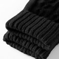 thumbnail image 7 of FRSASU Touch Screen Cable Knit Winter Gloves for Men Ribbed Cuff Warm thermal Texting Gloves for Driving Running Daily Outdoor Black, 7 of 7