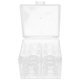 thumbnail image 5 of Caja transparente para esponjas de maquillaje, contenedor de esponjas de maquillaje con múltiples rejillas, caja de almacenamiento de escritorio, 5 of 5