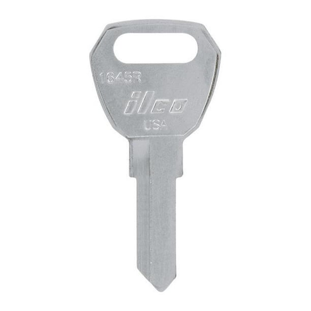 Hillman 5969944 Traditional Key Automotive Universal Key Blank, 1645R Double Sided for Fulton