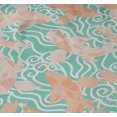 thumbnail image 4 of Vargottam Indoor/OutdoorRoundTablecloth 58 InchRoundTablecloth Waterproof PatioTableCloths- Spring/SummerTableCovers for Backyard CircularTable/BBQs/Picnic -Aquamarine Green2, 4 of 8