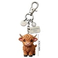 thumbnail image 3 of Highlands Bull Month Keychain Remind You Of The Power Of Silences Every Day, 3 of 8