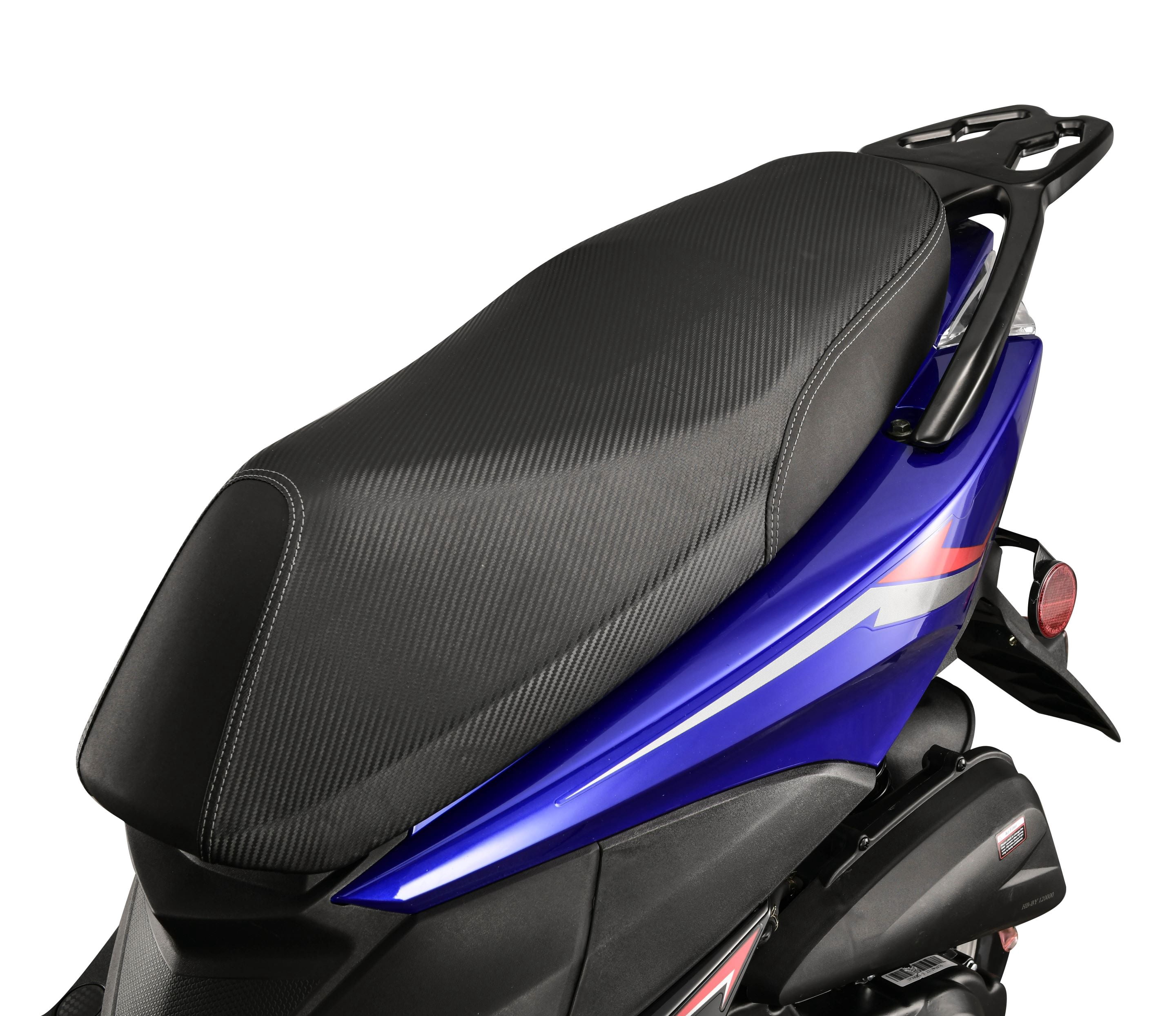 HHH X18 150cc Scooter Street Motorcycle Gas Moped 150cc Adult Bike with 10 inch Aluminum Wheels-Blue