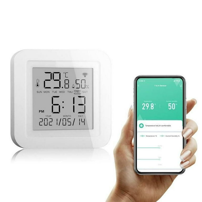 Wifi Room Thermometer Indoor Hygrometer: Smart Temperature