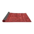 thumbnail image 2 of Ahgly Company Indoor Round Oriental Red Industrial Area Rugs, 7' Round, 2 of 4