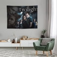 thumbnail image 4 of Romantic Movie The Twilight Saga Tapestry Luxury Wall Hanging Tapestries Decoration For Living Room Bedroom Dormitory Mural Blanket Wall Art Tapestry, 4 of 8