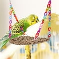 thumbnail image 1 of Pet  Swing Standing  Toy  Swing Toy Helps Parrots Develop Coordination For Medium-sized  For Small Bird, 1 of 8