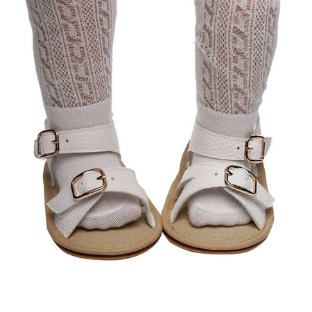 

Hunpta Kids Sandals Infant Boys Girls Open Toe Shoes First Walkers Shoes Summer Toddler Flat Sandals