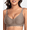 Gray, variant on Womens Bras Push Up Wireless Bra Seamless Full Coverage No Underwire Mesh Comfortable Bralettes for Women with Support