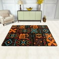 thumbnail image 2 of XMXT Indoor Area Rug, African Tribal Decoration Graffiti Non-Slip Polyester Rugs for Living Room, 36 x 24 inches, 2 of 9