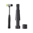 thumbnail image 1 of braveheart Wedding Band Enlarger Expand And Resize Rings With Ease Metal Wedding Band And Jewellery Tool Ring Stretcher Extender Black + rubber hamme 1Set, 1 of 6