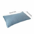 thumbnail image 7 of Camnix 2 Pack Plaid Pillow Shams- Checkered & Gingham Pillow Covers - Soft Microfiber - 19"x29" - Pillow Covers for Bed/Sofa - Retro Farmhouse Style, 7 of 7