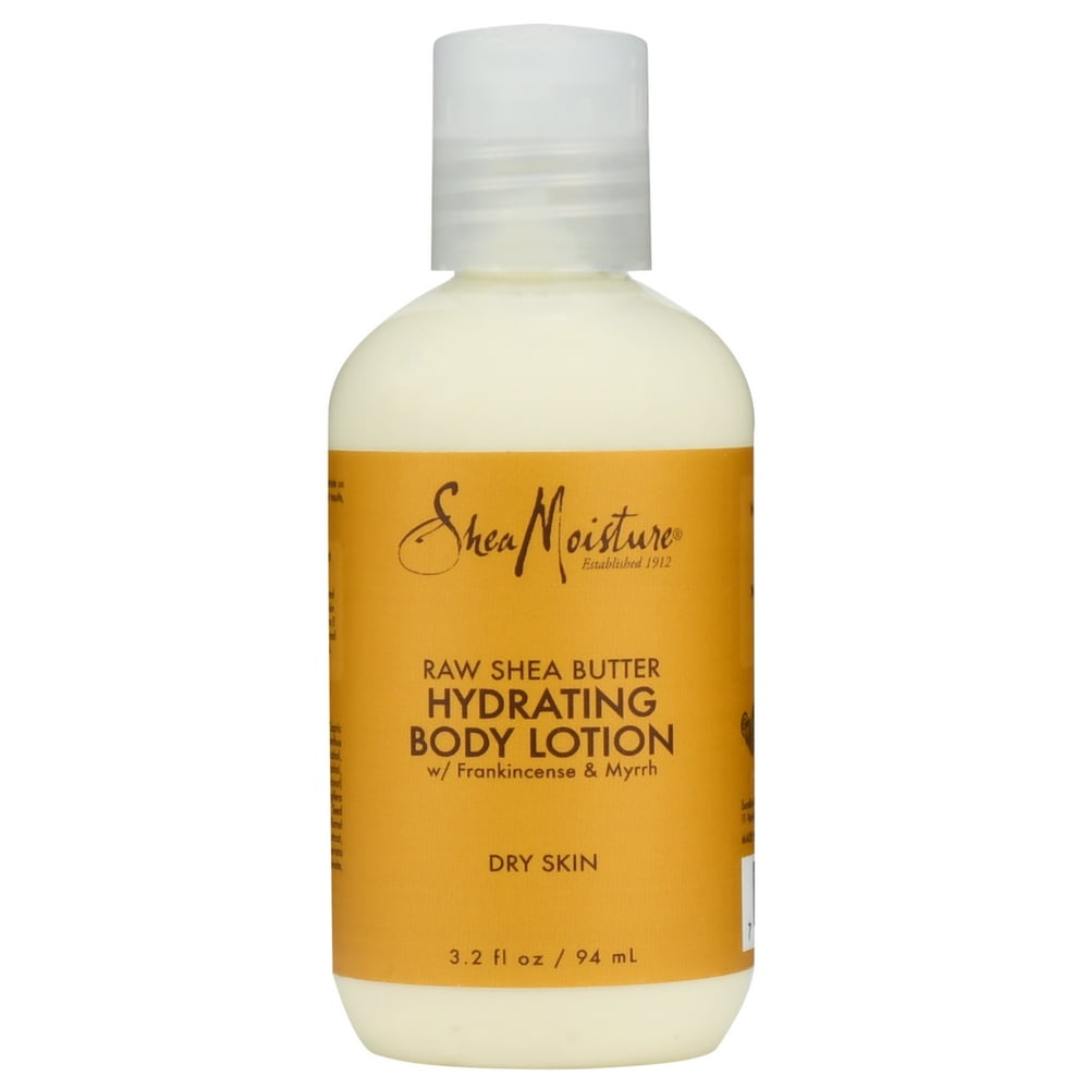 SheaMoisture Raw Shea Butter Body Lotion TRVL, 3.2 oz