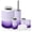 Color 4, variant on Bathroom Accessory Set 6 Piece with animal print Zebra ornament Seamless Toothbrush Holder, Soap Dispenser, Soap Dish, Trash Can with Lid, Toothbrush Cup, Toilet Brush Holder