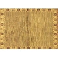 thumbnail image 1 of Ahgly Company Indoor Rectangle Abstract Brown Modern Area Rugs, 5' x 8', 1 of 4